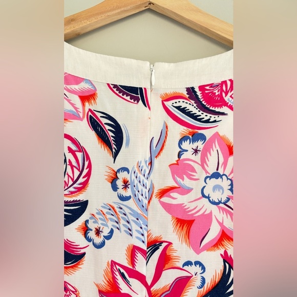 Tommy Bahama Women's Small Shift Dress Linen Blend Midi Preppy Resort Wear - Picture 11 of 12